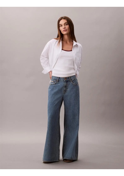 Calvin Klein Ctn Rıb Tank Wıth Beyaz Kadın Atlet