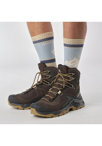 Salomon Quest Element Gore-tex Erkek Outdoor Botu Delicioso L47216100 Kahve