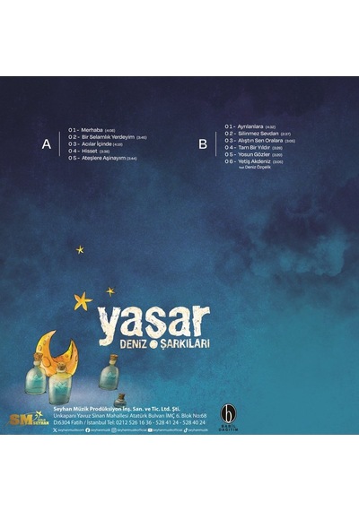 Yaşar Deniz Şarkıları - Plak