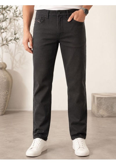 Classics Men Captiva Regular Fit Likralı Erkek Desen Jean Pantolon 7733 Siyah