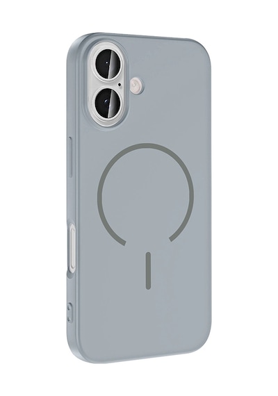 Apple Uyumlu iPhone 16 Kılıf M-safe Şarj Özellikli Zore Meta Kapak