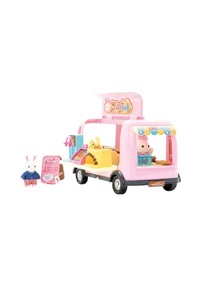 Bay Dreamy Mini Tavşan- Fast Food Karavanı Oyun Se