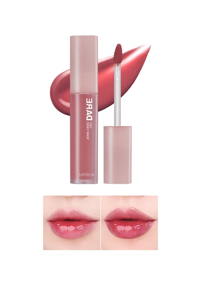 Missha Uzun Süre Kalıcı Nemli Bitiş Sunan Parlak Tint Dare Tint Dewy Drop 05 Rosy Drop