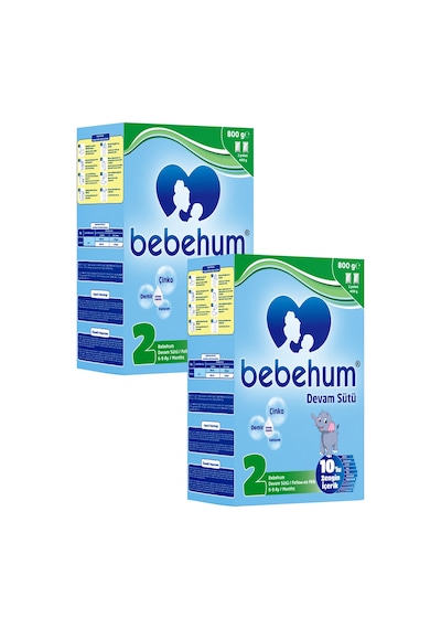 Bebehum 2 Numara Devam Sütü 6-9 Ay 800 gr x 2 Adet