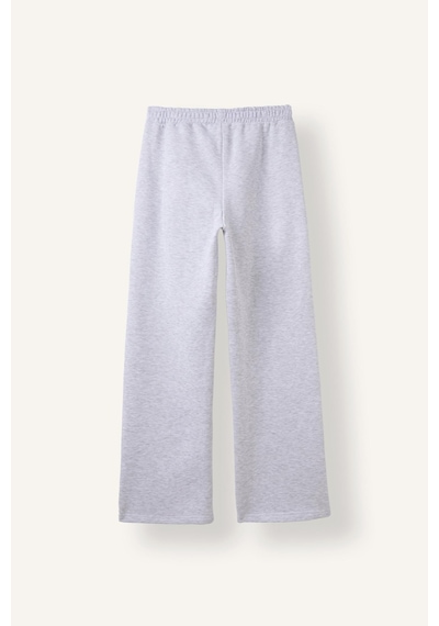 Defacto Beli Lastikli Straight Fit Kalın Kumaş Pantolon I3314ax26wngr93 Gri-gr93