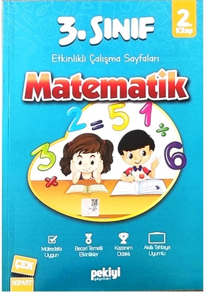 3.sınıf Soru Bankası Seti 5 Kitap Etkinlikli Çalışma Seti Matematik Türkçe Hayat Bilgisi