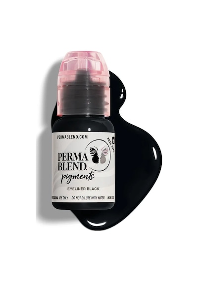 Perma Blend Eyeliner Black Soğuk Alt Tonlu Siyah Eyeliner Pigmenti 15ml Diğer