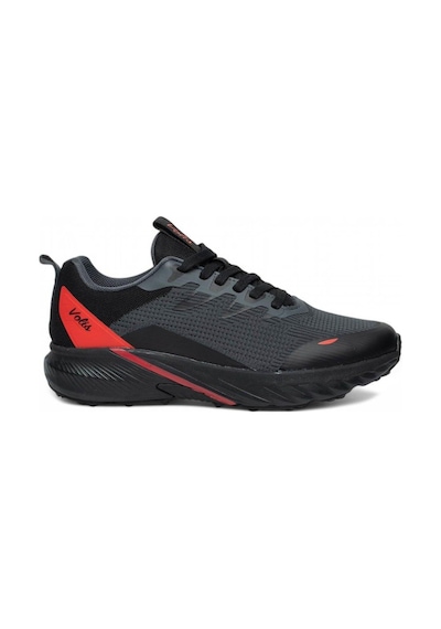 Volis Memory Foam Taban Günlük Bağcıklı Erkek Sneaker Ayakkabı Siyah