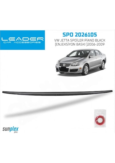 Spoiler Parlak Siyah Jetta 2006-2010 2026105 Sunplex