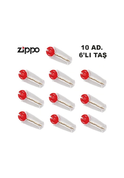 Zippo Taşı Çakmak Taşı 6 x 10 60 Adet