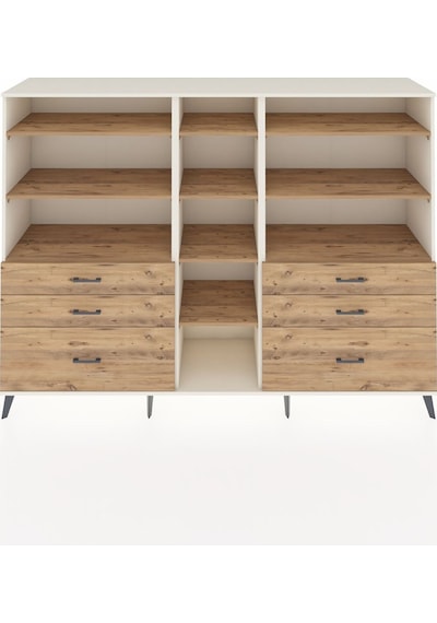 Hyperion Dolap 10 Raflı 6 Çekmeceli 220x44x163 Aytaşı-çam Atlas Çam - Aytası Hyperion Dolap 10 Raflı 6 Çekmeceli 220x44x163 Aytaşı-çam Atlas Çam - Aytası