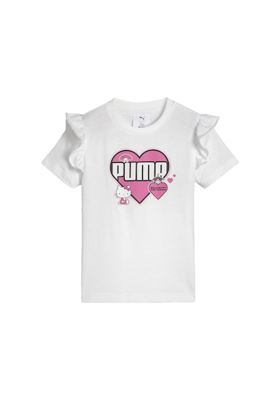 Puma Puma X Hk&fr Ruffle Kız Çocuk Beyaz Tişört 8608 Beyaz