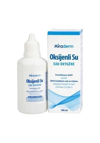 Oksijenli Su%3 Hidrojen Peroksit 100ml