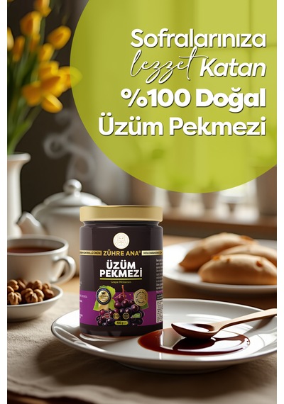 Katkısız Doğal Üzüm Pekmezi 400 Gr