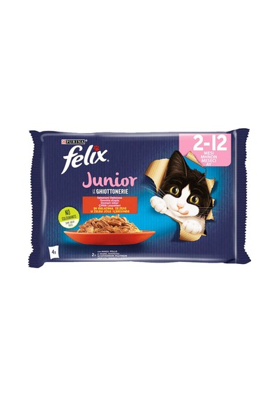 2 Adet Felix Pouch Yavru Kedi 4x85g