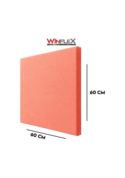 Winflex Akustik Kumaş Panel 60x60 Cm Somon
