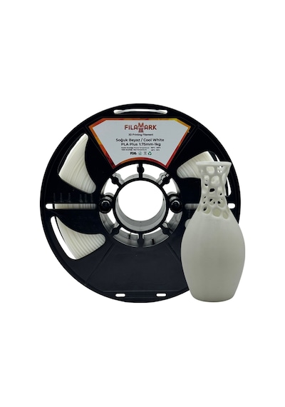 Filamark Pla Plus Filament Soğuk Beyaz 1.75mm 1kg-4239