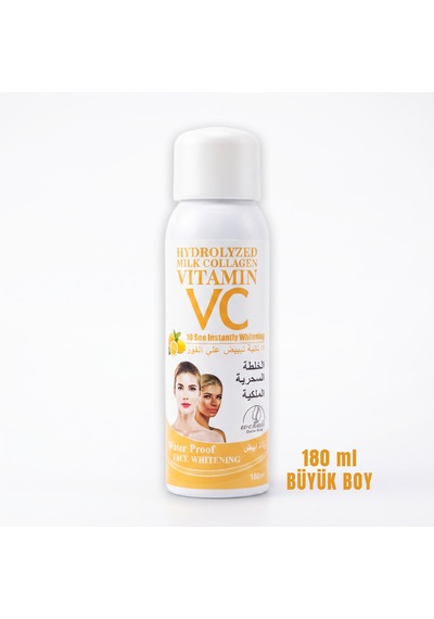 Aydınlatıcı & Nemlendirici Yüz Ve Vücut Spreyi 180 Ml Anında Beyazlatıcı Tone-up Bakım Spreyi C Vit.