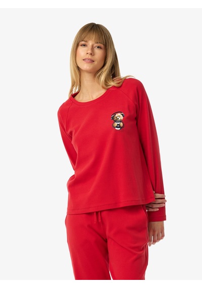 Blackspade Kadın Pijama Takımı 52259 - Kırmızı