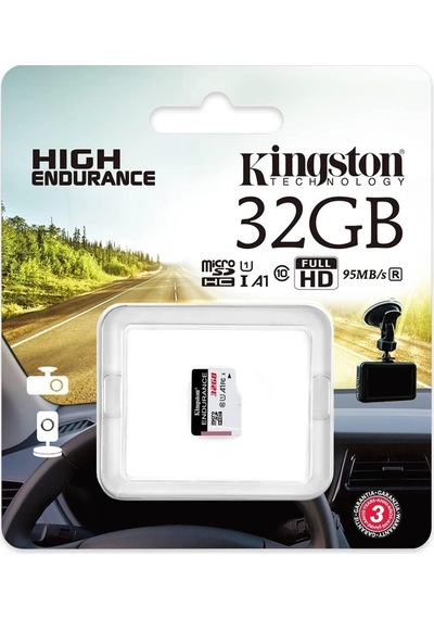 Kingston Sdce-32gb 32gb Microsdhc Endurance 95r-30w C10 A1 Uhs-ı Card Only Hafıza Kartı
