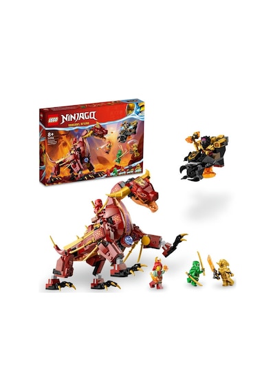 LEGO® Ninjago 71793 Heatwave Dönüşen Lav Ejderhası 479 Parça