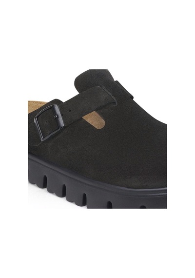 Birkenstock Bırkenstock Papıllo Boston Pap Chunky Kadın Terlik 1028317 Siyah