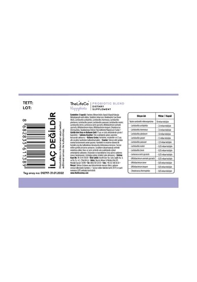 TheLifeCo 3'lü Probiyotik Paketi (Happyshape,Happyflora,Happybiota)