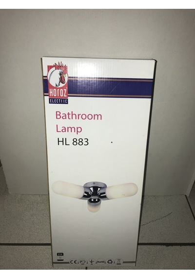 3Lü Dekoratif Tavan Armatürü E14 Duy Hl883- Hl893 Beyaz