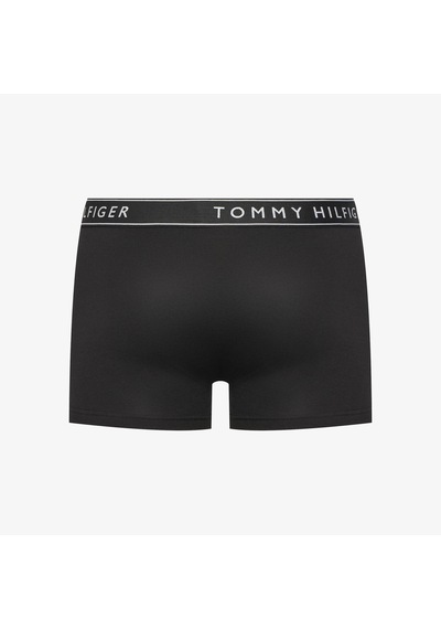 Tommy Hilfiger Bel Lastikli Logolu Erkek Siyah 3'lü Boxer Um0um03520 Siyah