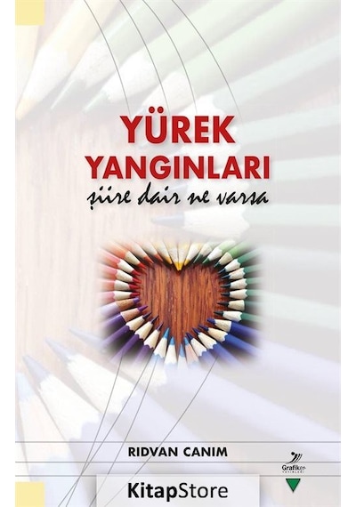 Yürek Yangınları Şiire Dair Ne Varsa - Rıdvan Canım - Grafiker Yayınları