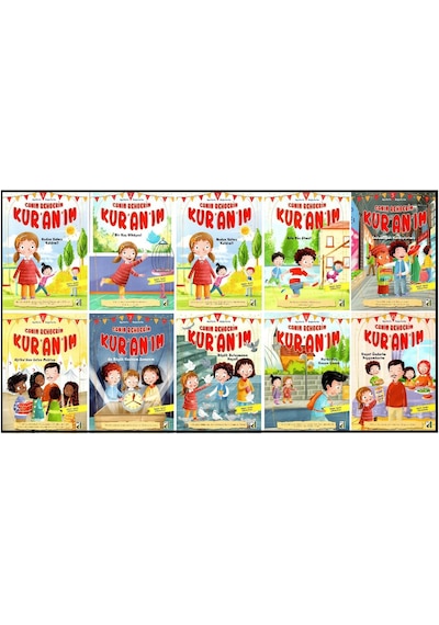 Canım Rehberim Kur'an'ım Seti-10 Kitap Takım - Nehir Aydın Gökduman - Damla Yayınevi
