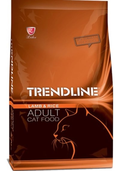 Trendline Kuzu Etli Pirinçli Yetişkin Kedi Maması 10 x 1 KG