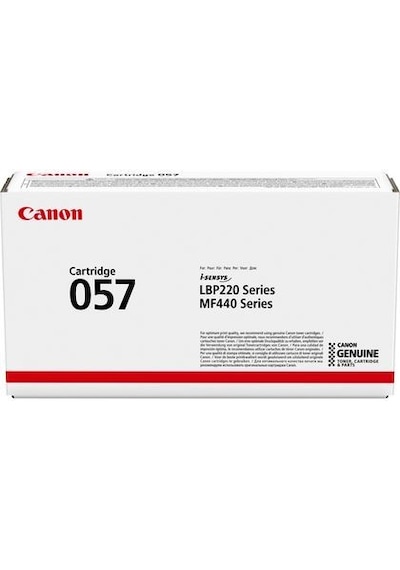 Canon Crg 057 Bk Siyah Toner 3009C002