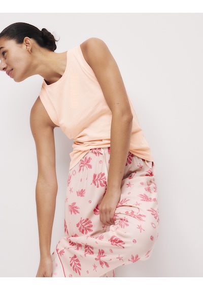 Marks & Spencer Saf Pamuklu Cool Comfort:trade Mark: Pijama Atlet Üstü Pembe Marks & Spencer Saf Pamuklu Cool Comfort:trade Mark: Pijama Atlet Üstü Pembe