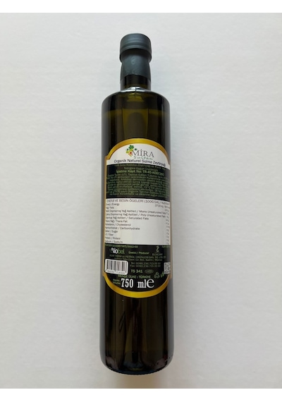 Mira Sultan %100 Organik Naturel Sızma Zeytinyağı 750 ML