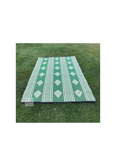 Plastik Hasır Savan Piknik Kilimi Cami Hasırı 180x270 Yeşil Yeşil