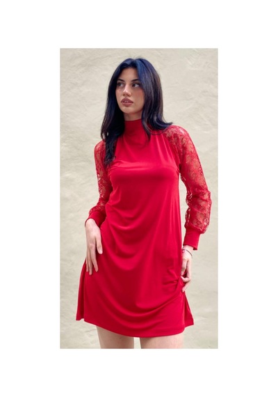 Butik İstanbul Kadın Uzun Kollu Damla Detaylı Sandy Mini Elbise Kırmızı Butik İstanbul Kadın Uzun Kollu Damla Detaylı Sandy Mini Elbise Kırmızı