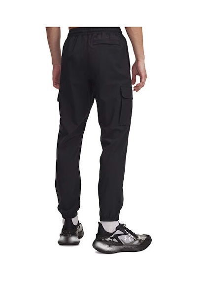 Under Armour Ua Vibe Woven Cargo Pants Erkek Günlük Kargo Eşofman Altı 1386558-002 Siyah Siyah