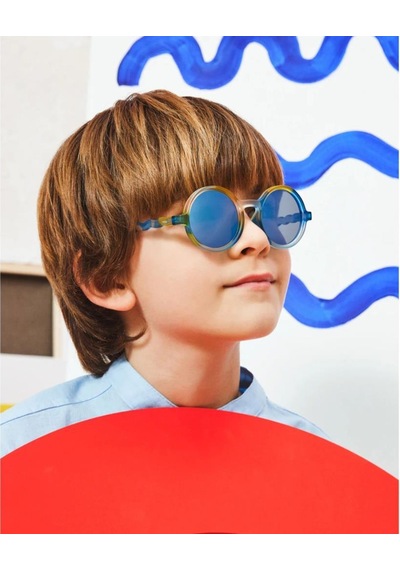 Olivio&co Classic Round Junior Güneş Gözlüğü - Art Brush Çok Renkli