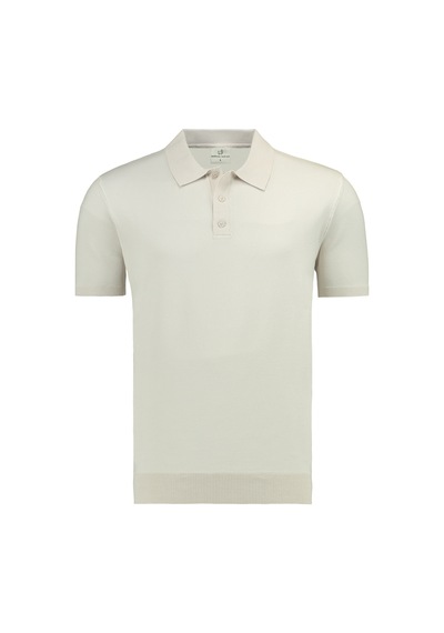 Anthony Jackson Premium Erkek Triko Polo Yaka T-shirt Giovanni Bej