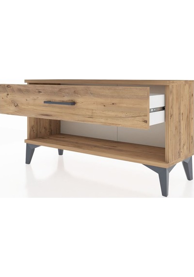 Arges Şifonyer Tek Çekmeceli 88x30x48 Çam-çam Çam
