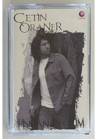 Çetin Oraner Pişman Değilim Kaset Orjnal Dönem Baskı Kaset