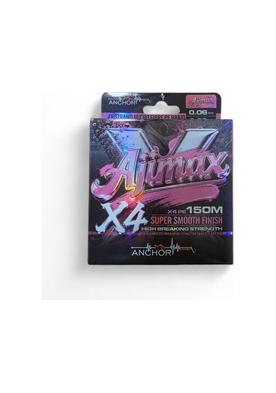 Anchor Ajimax X4 150 Mt Pink - 0.06mm