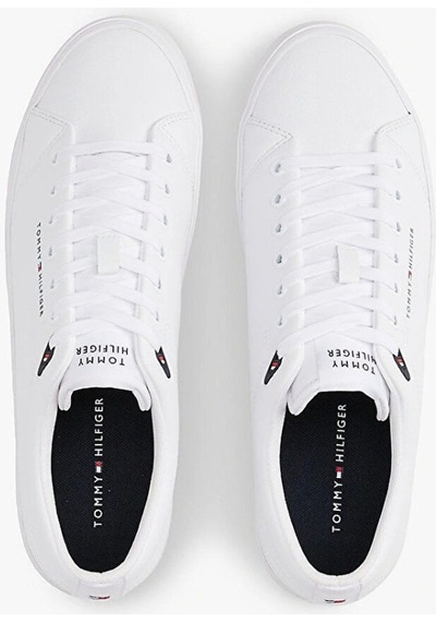 Tommy Hilfiger Th Hı Vulc Core Low Lth Iı Ess Erkek Beyaz Sneaker Fm0fm05511ybs Beyaz Tommy Hilfiger Th Hı Vulc Core Low Lth Iı Ess Erkek Beyaz Sneaker Fm0fm05511ybs Beyaz
