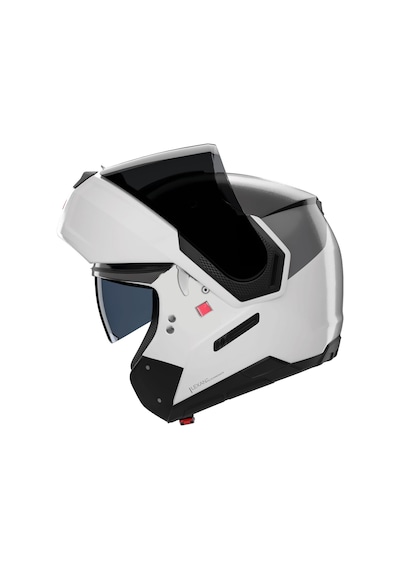 Nolan N90.3 Verniciatura Speciale 343 Çeneden Açılır Kask Siyah Beyaz Gri