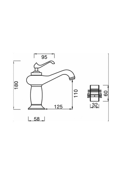Fontana - Krom Lavabo Bataryası Outlet - F-111- Diğer