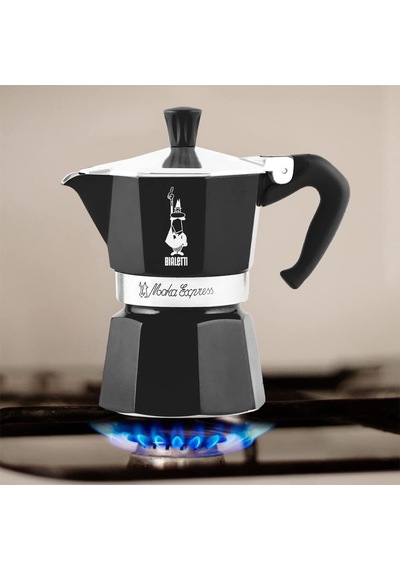 Bialetti - Moka Express: 3 Cups Ocak Üstü Espresso Pişirici - 130