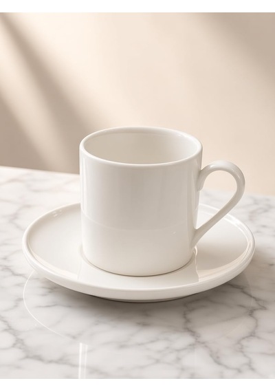 Sade 2 Kişilik Porselen Çay Fincan Takımı - 150 Ml Diğer