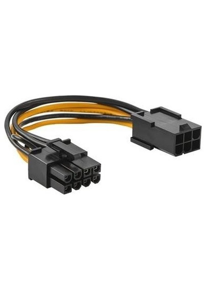30 Cm 6 Pin 8 Pin Power Çevirici 6 Pin 8 Pin Dönüştürücü Kablo