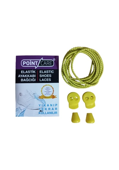 Point Care Akıllı Kilitli Elastik Ayakkabı Bağcık 100 Cm